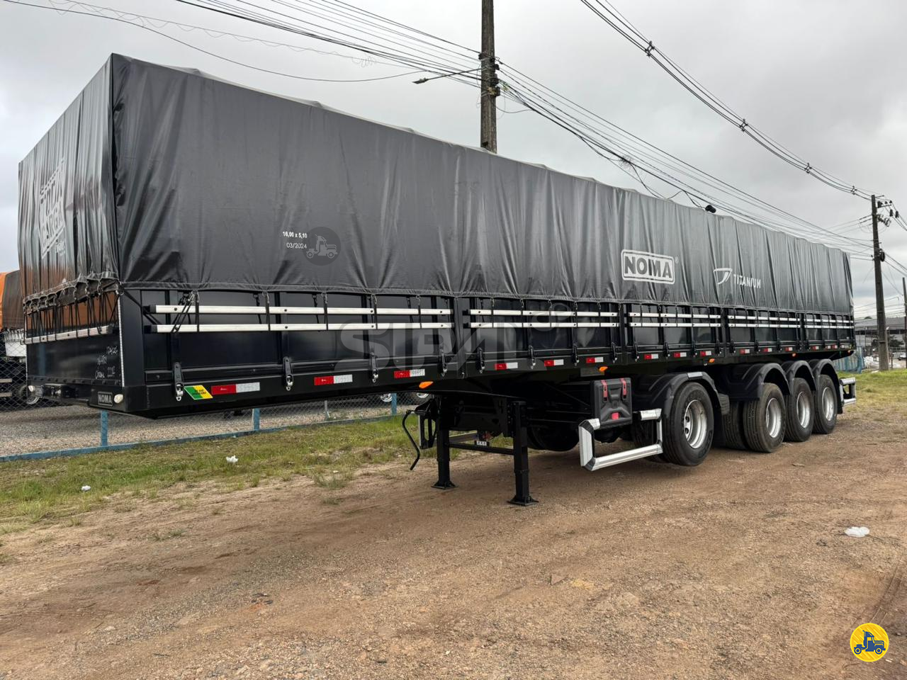 CARRETA SEMI-REBOQUE GRANELEIRO SIPAL Implementos - NOMA SAO JOSE DOS PINHAIS PARANÁ PR